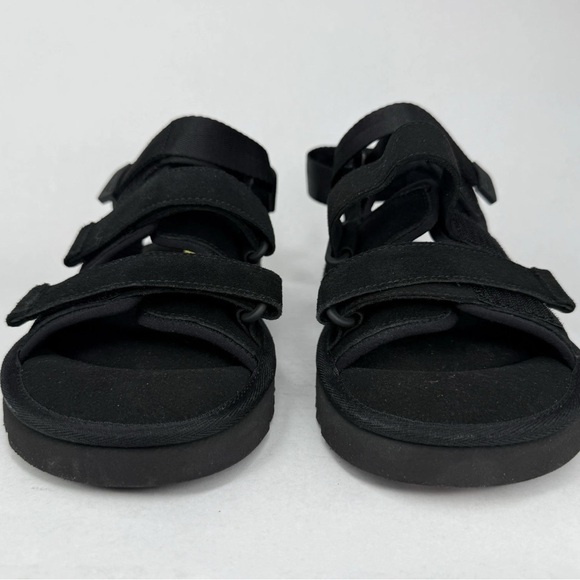 UGG Men\'s Goldencoast Multistrap Strap Black Suede Sandals 1153095 mens size 10 main image 4